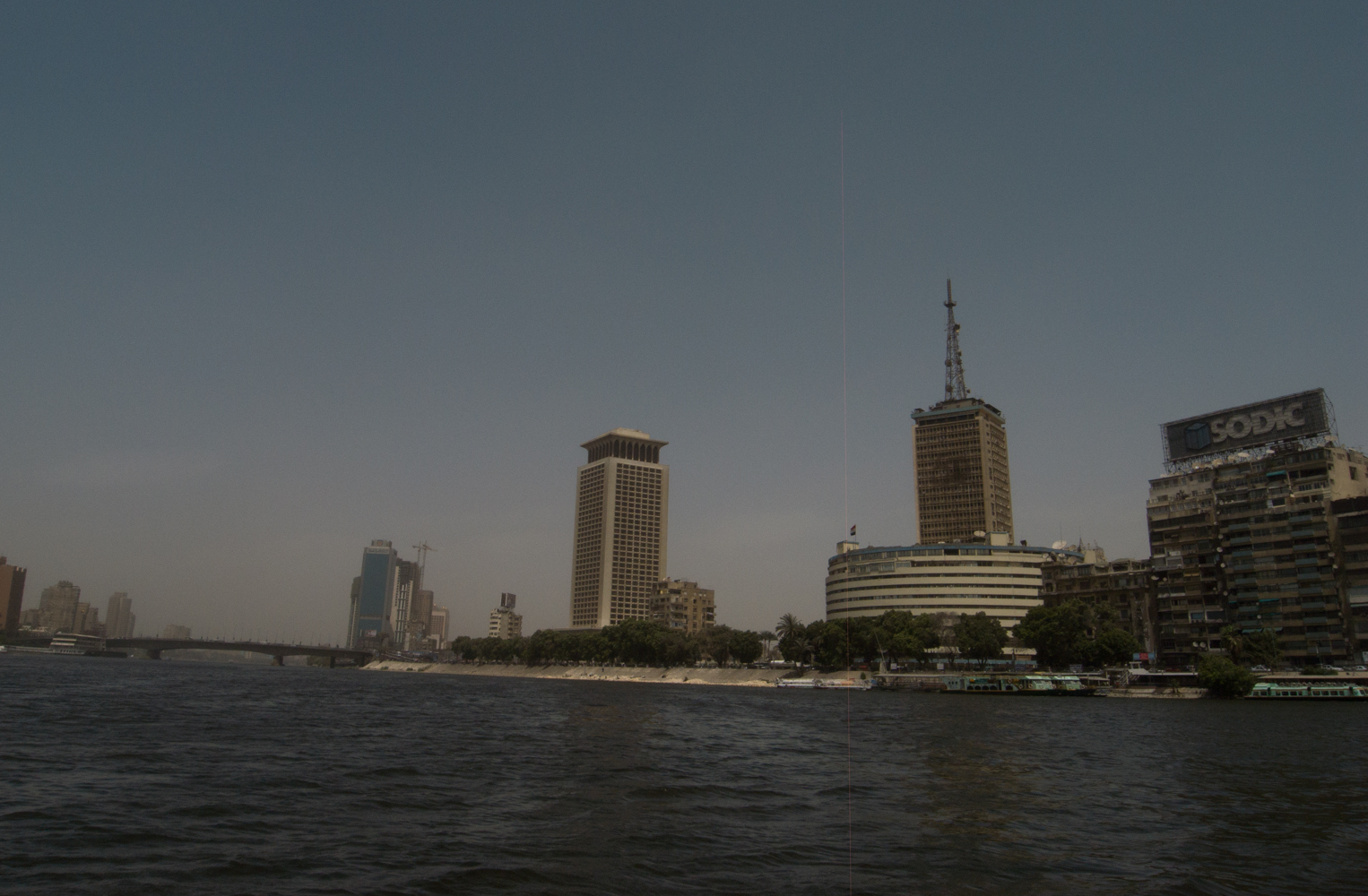 Kairo_Ägypten_City, Nil, Pyramiden