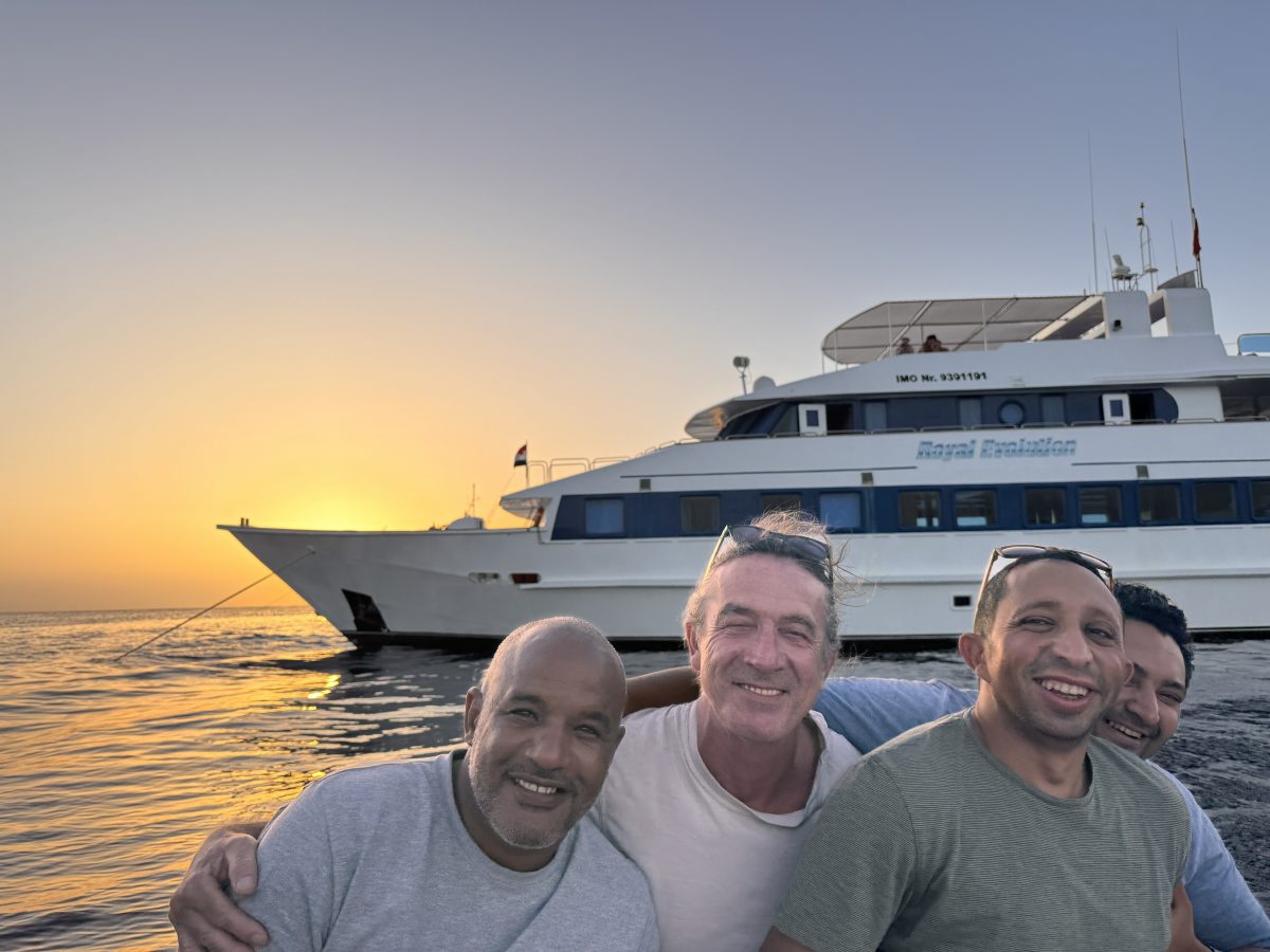 Captain Ashraf, Daniel, Dawood und Gehad 